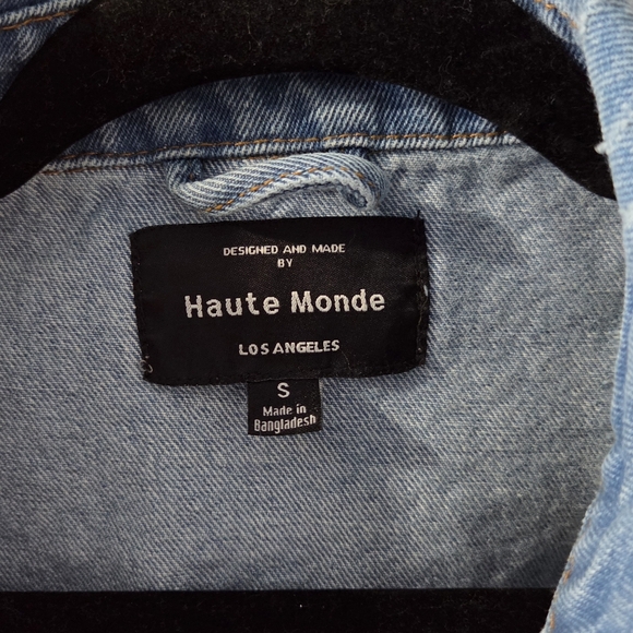 Embroidered Jean Jacket - Picture 9 of 9